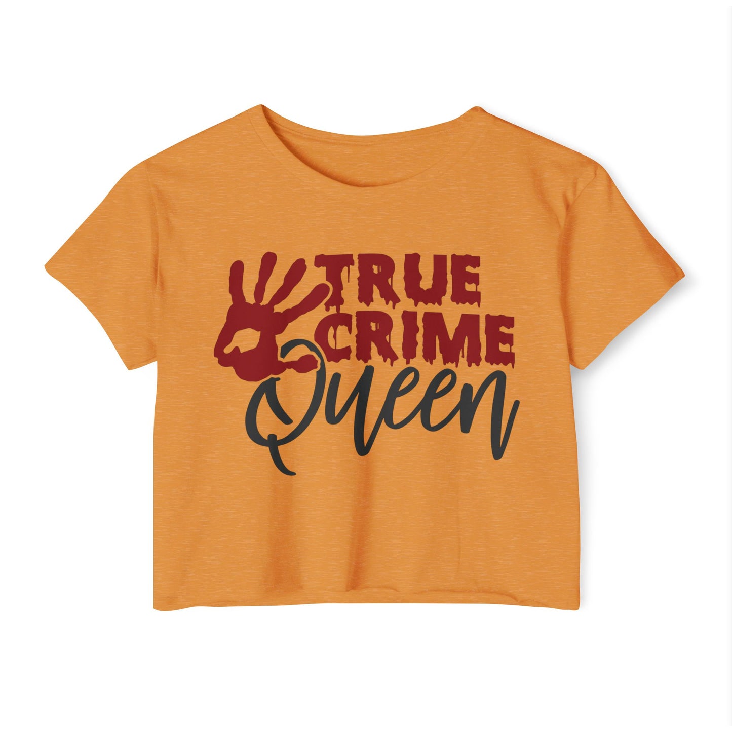 Cropped Festival T-Shirt: True Crime