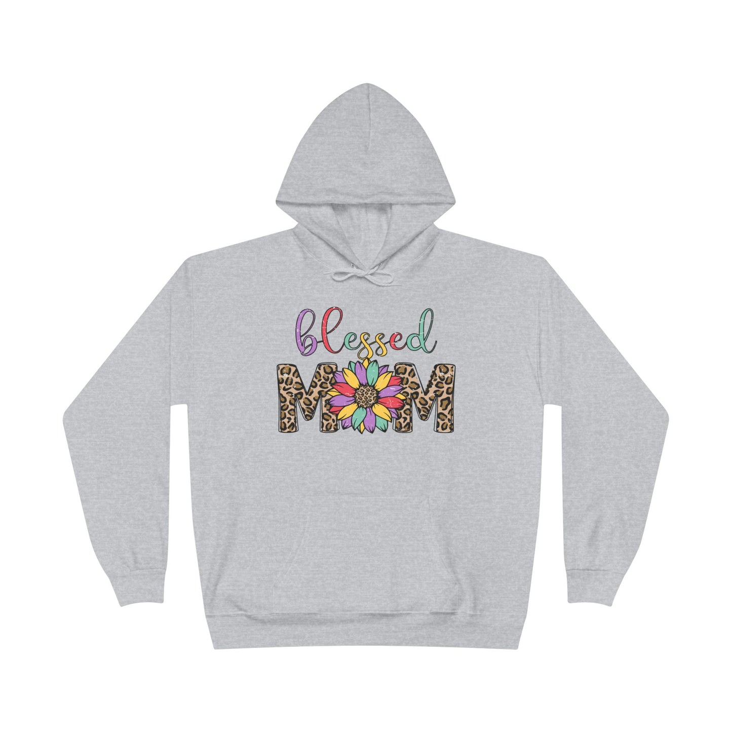 Blessed Mom Eco-Friendly Pullover Hoodie