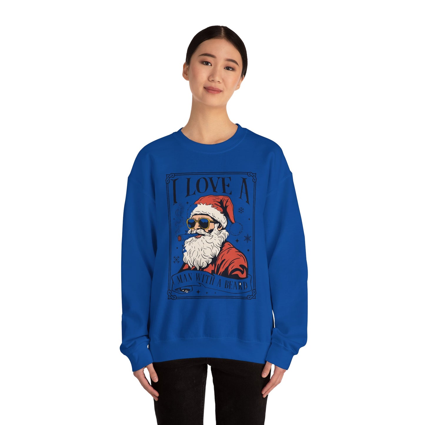Sweatshirt - Cozy Holiday Crewneck, Christmas Gift, Unisex Pullover, Santa Vibes, Festive Apparel, Christmas, gift for her