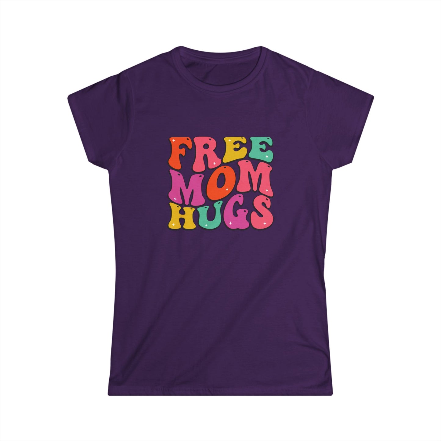 Free Mom Hugs Women's Tee - Fun & Supportive Casual Top