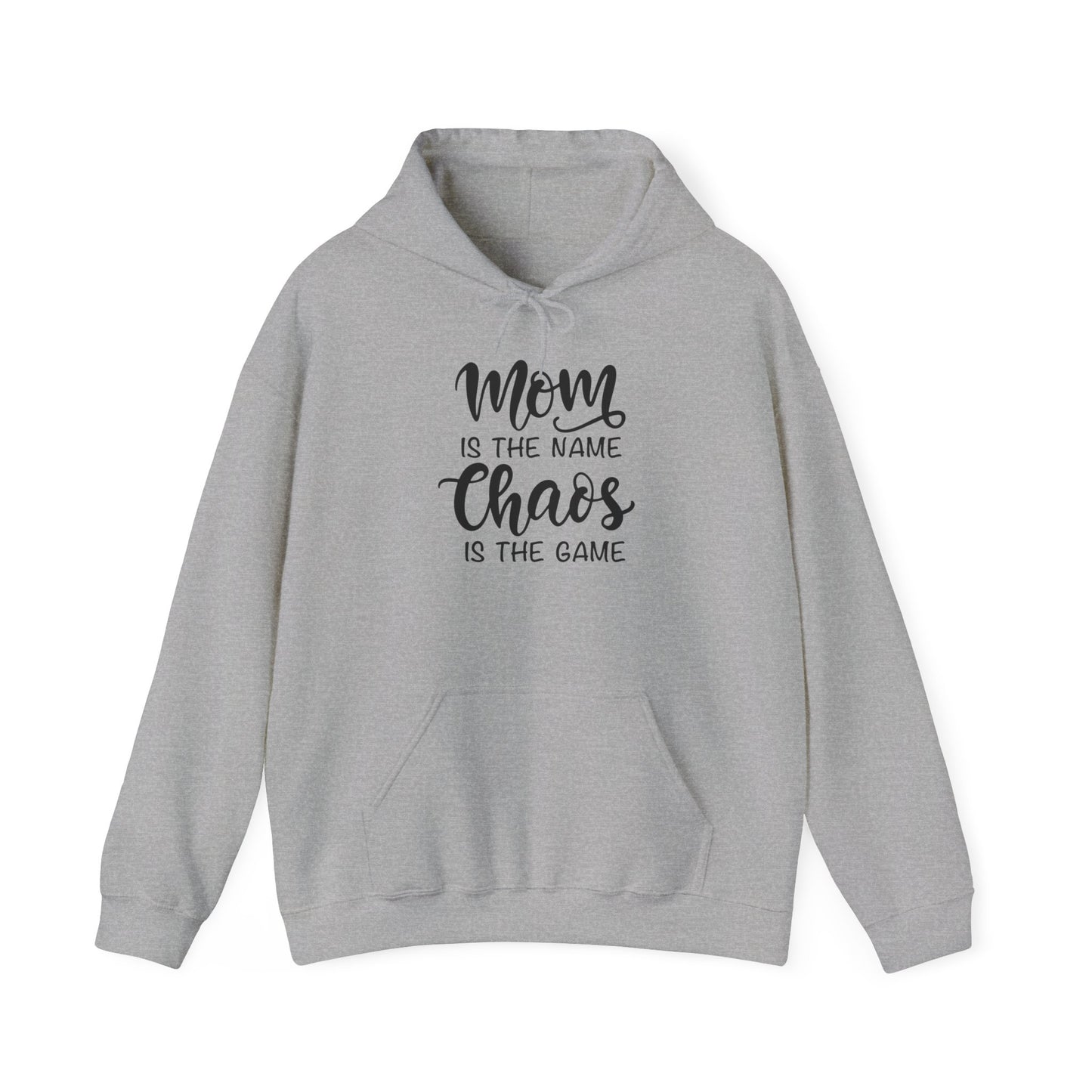 Mom Chaos Unisex Hooded Sweatshirt – Cozy Gift for Moms