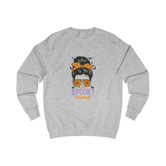 Spooky Mama Unisex Sweatshirt - Cozy Halloween Apparel, Gift for Moms, Autumn Style, Holiday Fashion, Casual Comfort