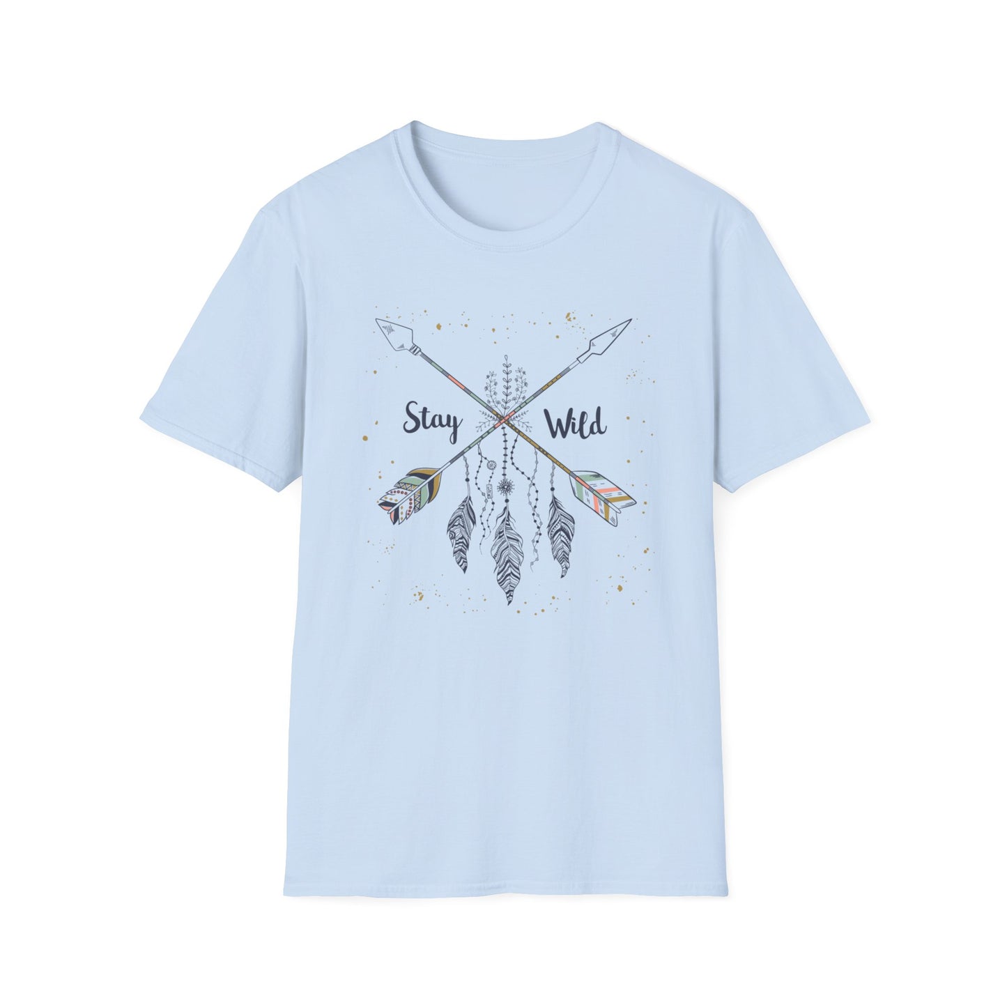 Stay Wild Unisex Softstyle T-Shirt - Adventure & Freedom Vibe