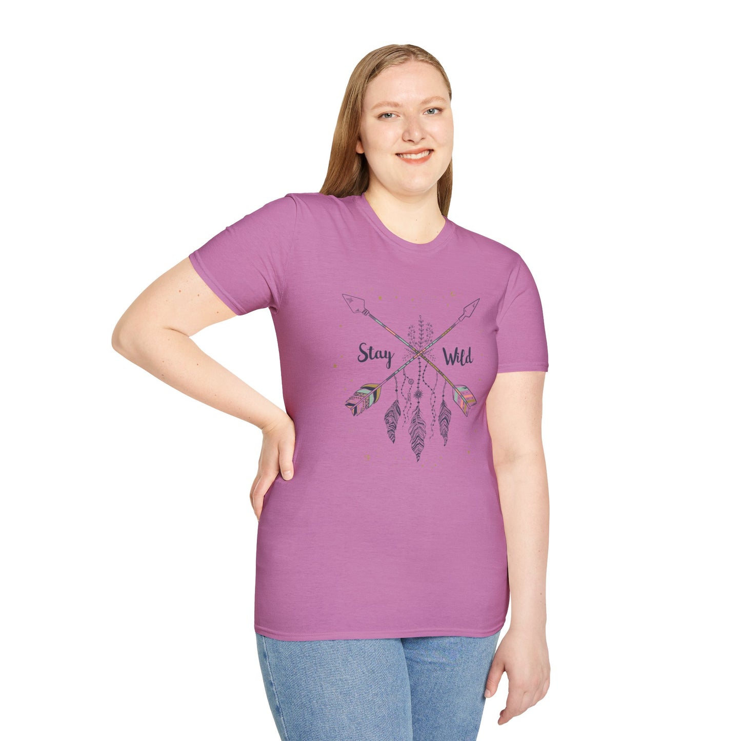 Stay Wild Unisex Softstyle T-Shirt - Adventure & Freedom Vibe