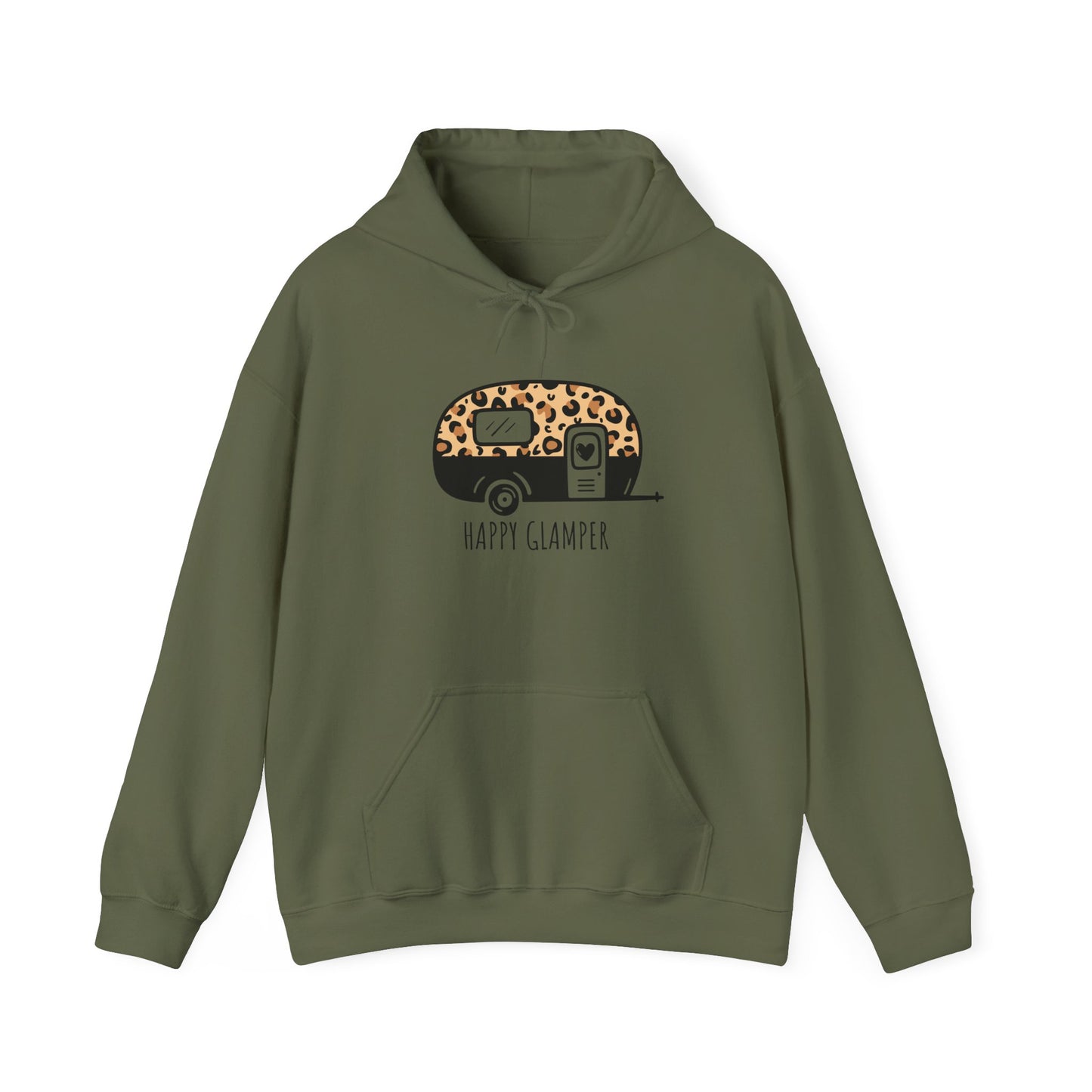 Happy Glamper Unisex Hoodie - Cozy Camping Sweatshirt