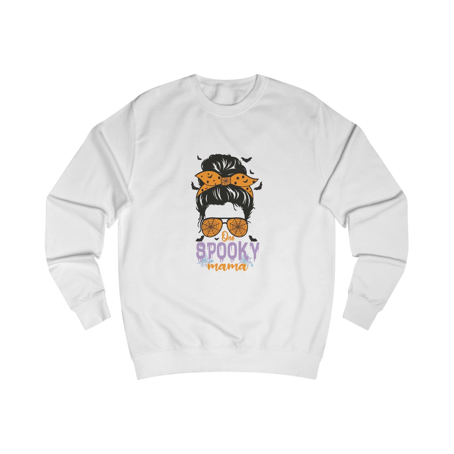 Spooky Mama Unisex Sweatshirt - Cozy Halloween Apparel, Gift for Moms, Autumn Style, Holiday Fashion, Casual Comfort
