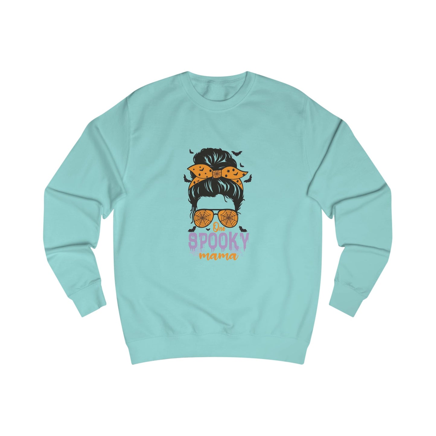 Spooky Mama Unisex Sweatshirt - Cozy Halloween Apparel, Gift for Moms, Autumn Style, Holiday Fashion, Casual Comfort