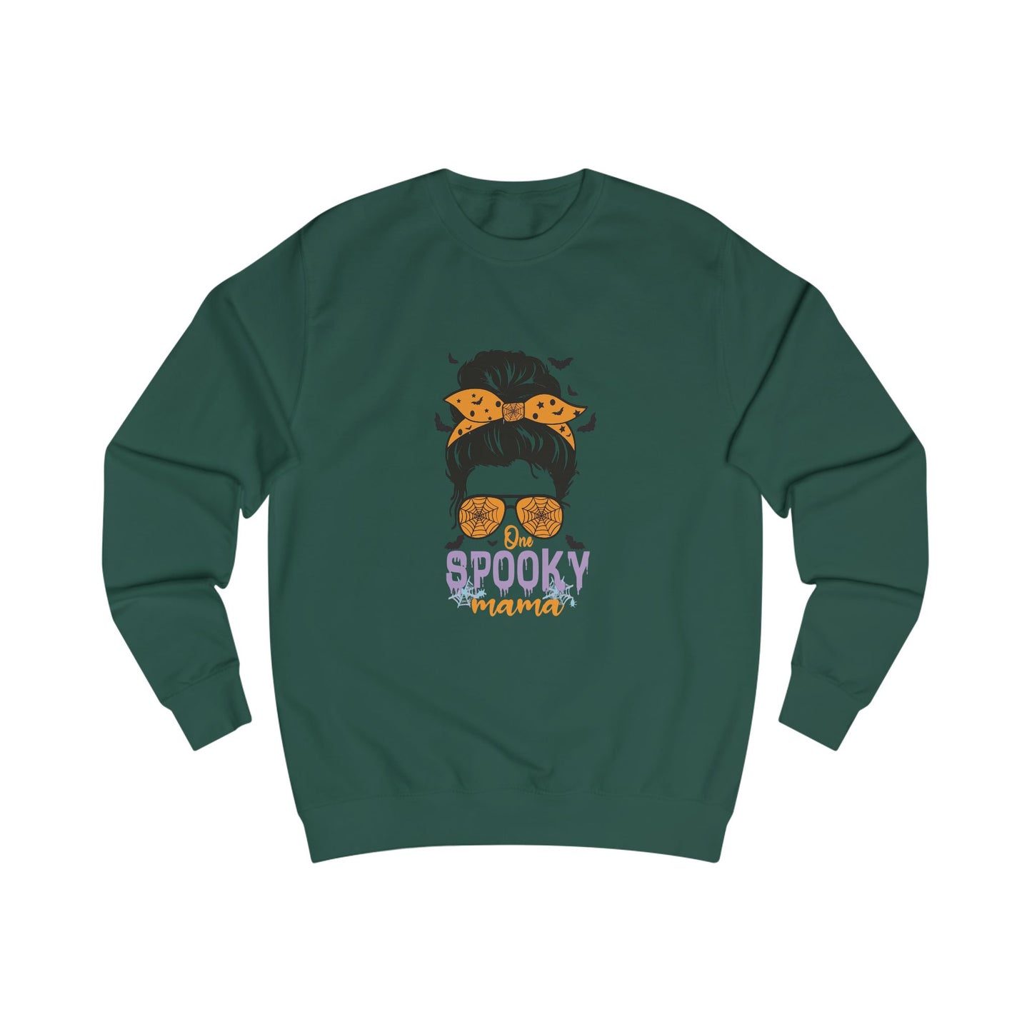Spooky Mama Unisex Sweatshirt - Cozy Halloween Apparel, Gift for Moms, Autumn Style, Holiday Fashion, Casual Comfort