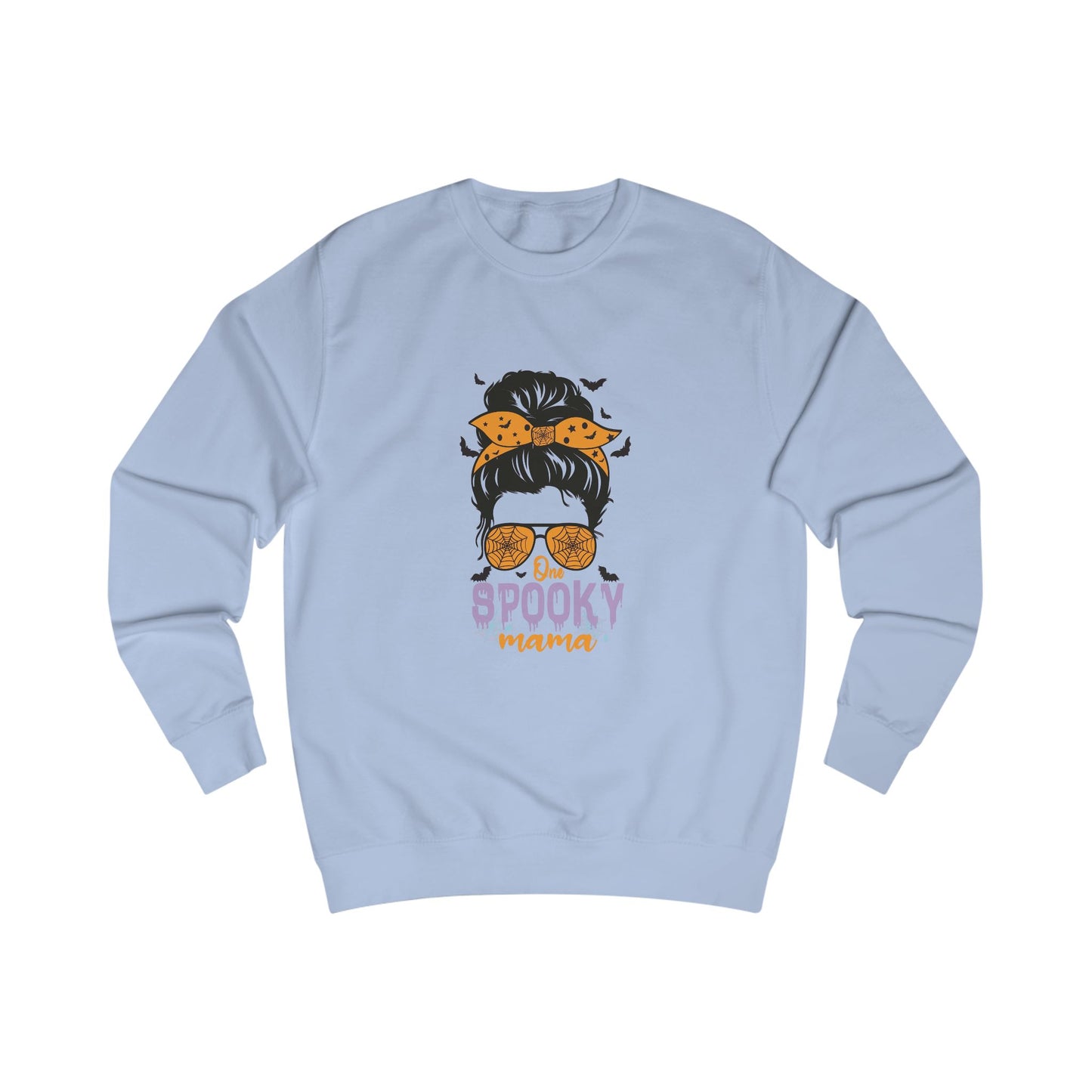 Spooky Mama Unisex Sweatshirt - Cozy Halloween Apparel, Gift for Moms, Autumn Style, Holiday Fashion, Casual Comfort