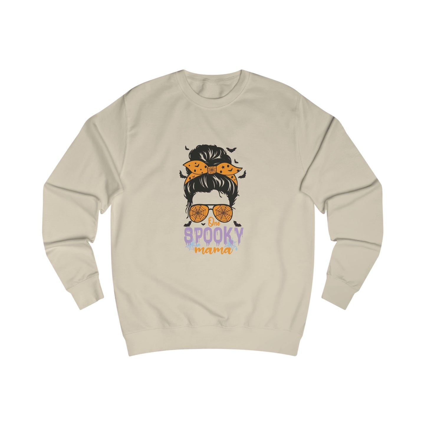 Spooky Mama Unisex Sweatshirt - Cozy Halloween Apparel, Gift for Moms, Autumn Style, Holiday Fashion, Casual Comfort