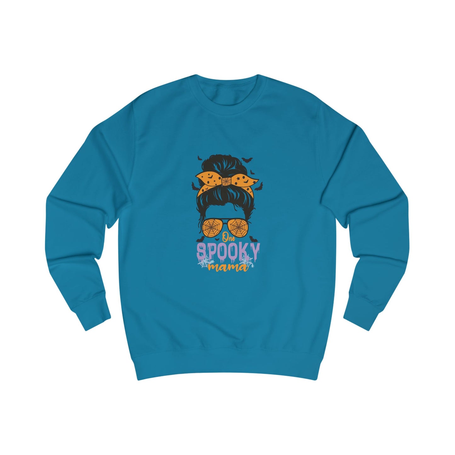 Spooky Mama Unisex Sweatshirt - Cozy Halloween Apparel, Gift for Moms, Autumn Style, Holiday Fashion, Casual Comfort