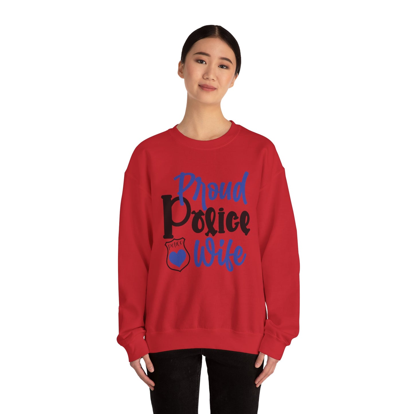 Proud Police Wife Sweatshirt | Unisex Heavy Blend Crewneck | Perfect Gift for Police Families, Law Enforcement Support, Cozy Everyday [...]