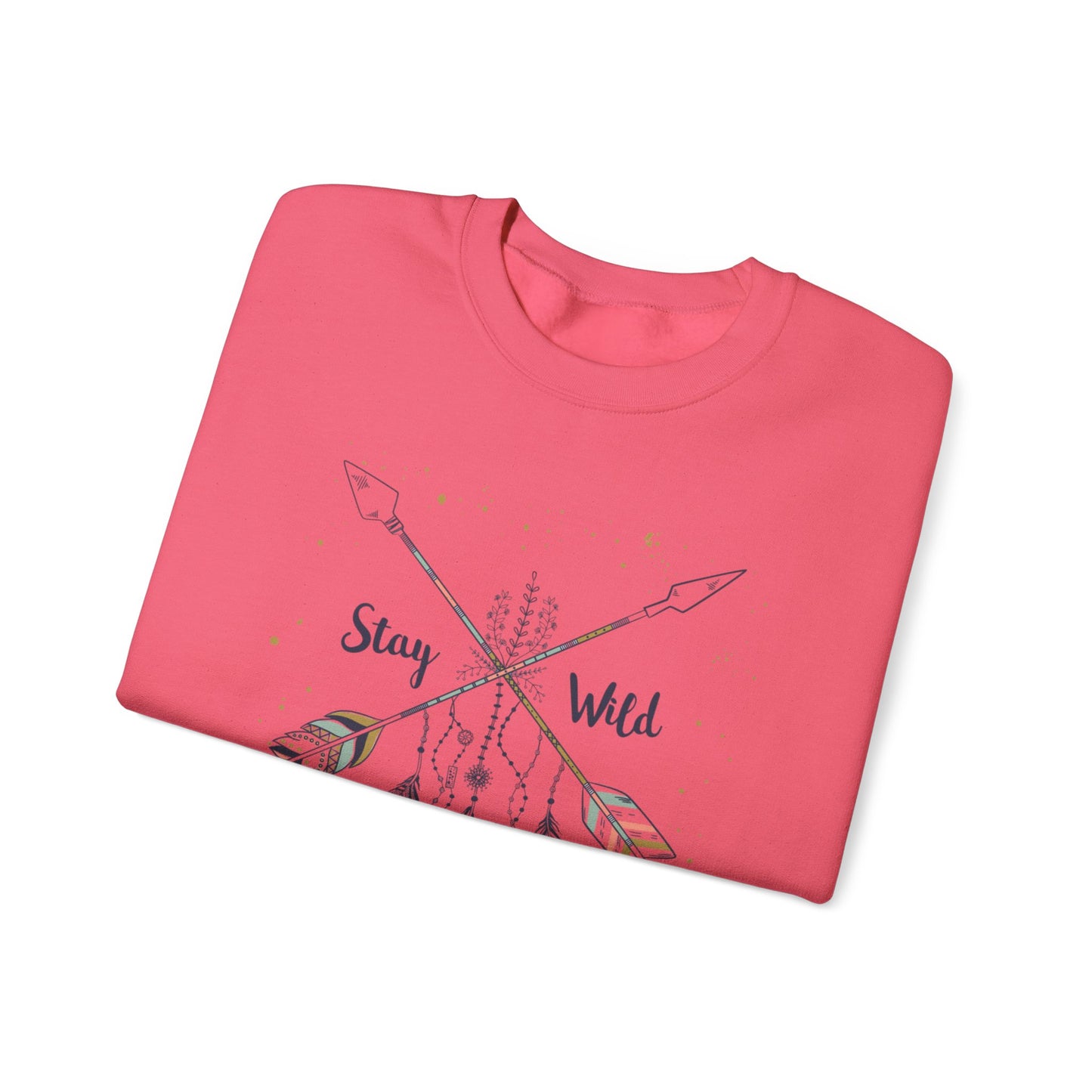Unisex Crewneck Sweatshirt - Stay Wild Design