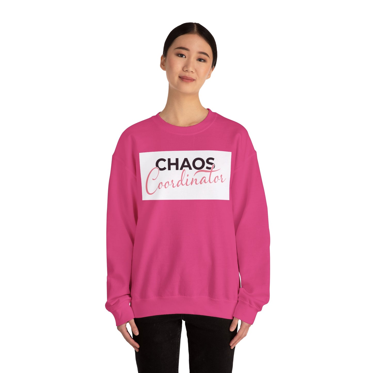 Chaos Coordinator Crewneck Sweatshirt - Unisex Heavy Blend™