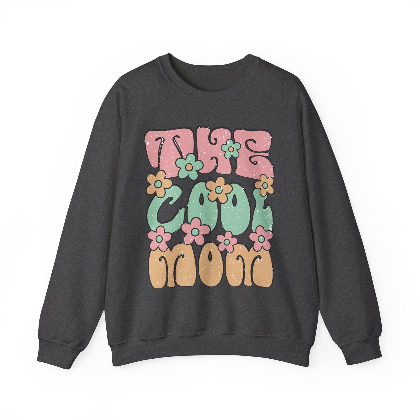 The Cool Mood Floral Graphic Unisex Crewneck Sweatshirt