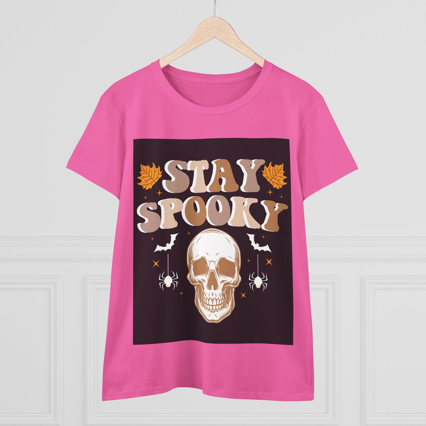 Stay Spooky Women's Tee - Halloween Shirt, Fall Fashion, Graphic Tee for Women, Casual Halloween, Spooky Season Outfit
