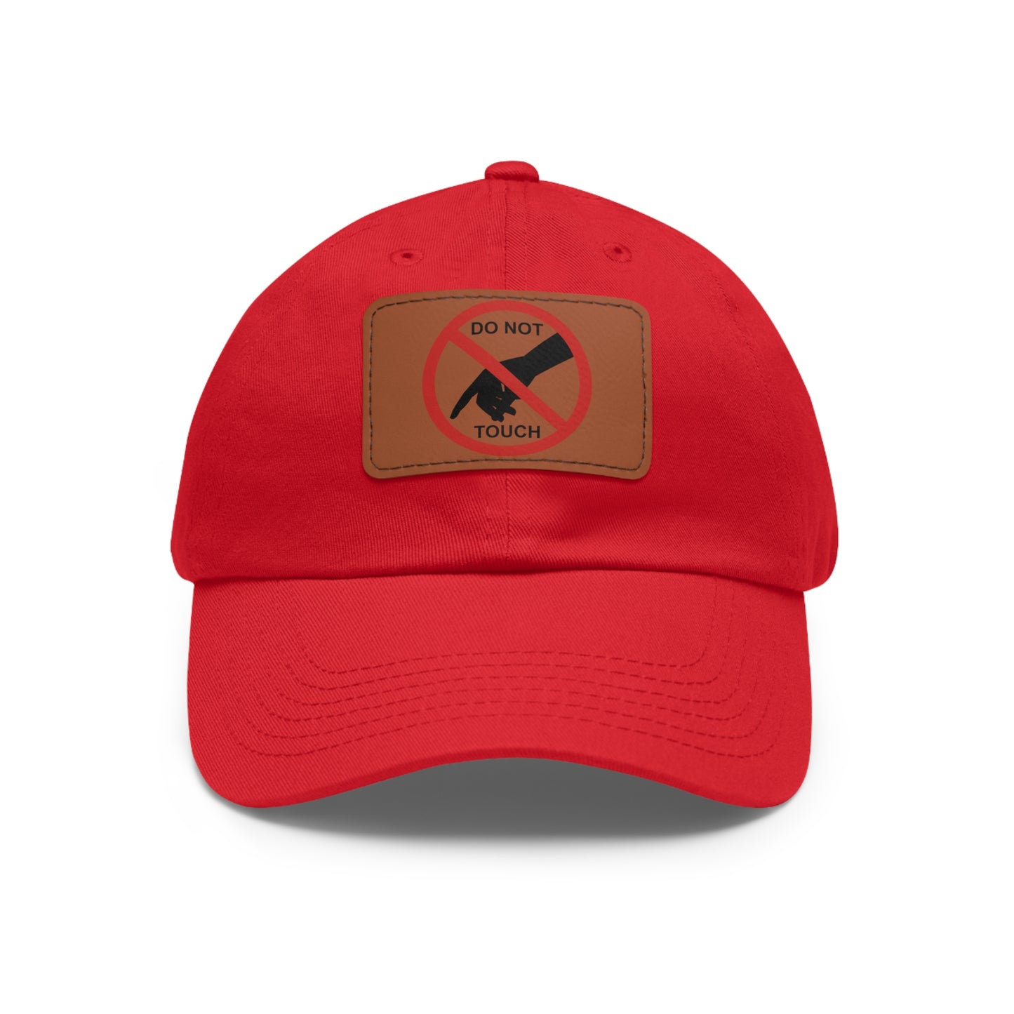 Stylish Dad Hat with Leather Patch - Perfect Gift for Dads, Unique Father's Day Accessory, Casual Wear, Everyday Fashion, Adjustable Cap