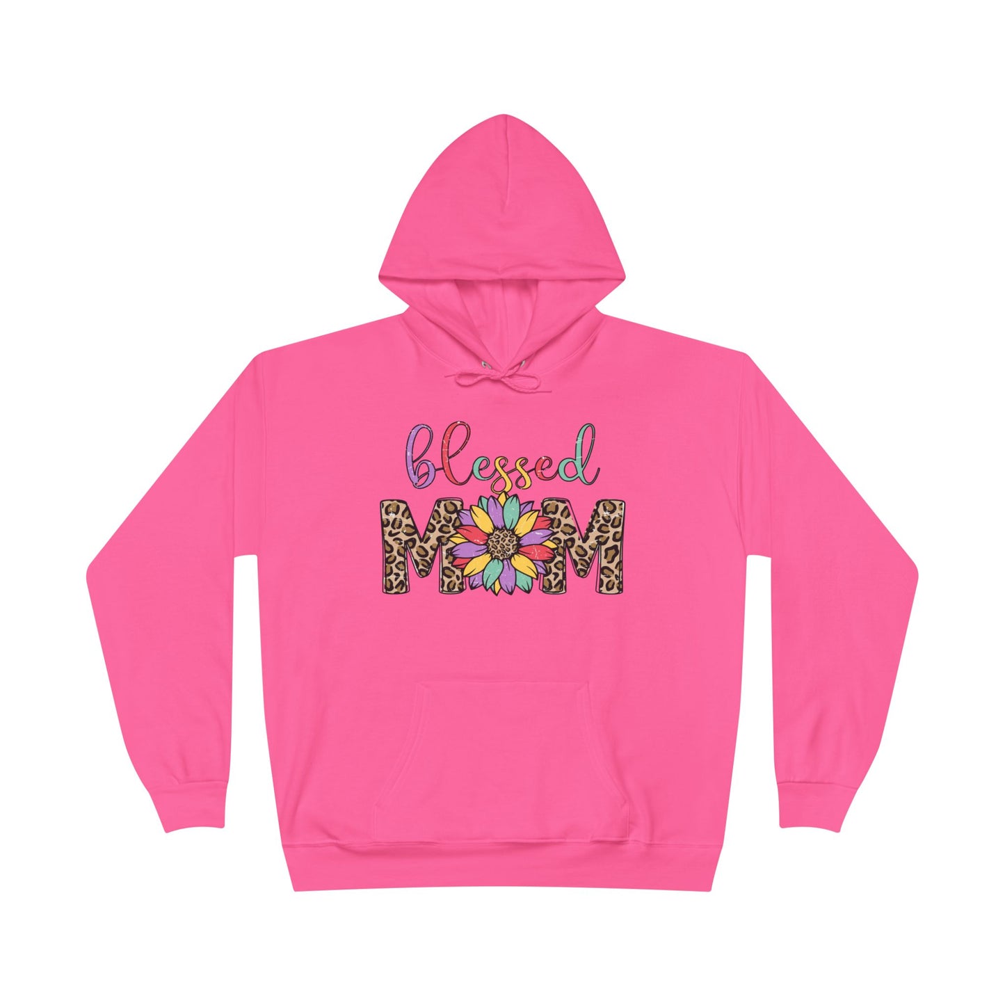 Blessed Mom Eco-Friendly Pullover Hoodie