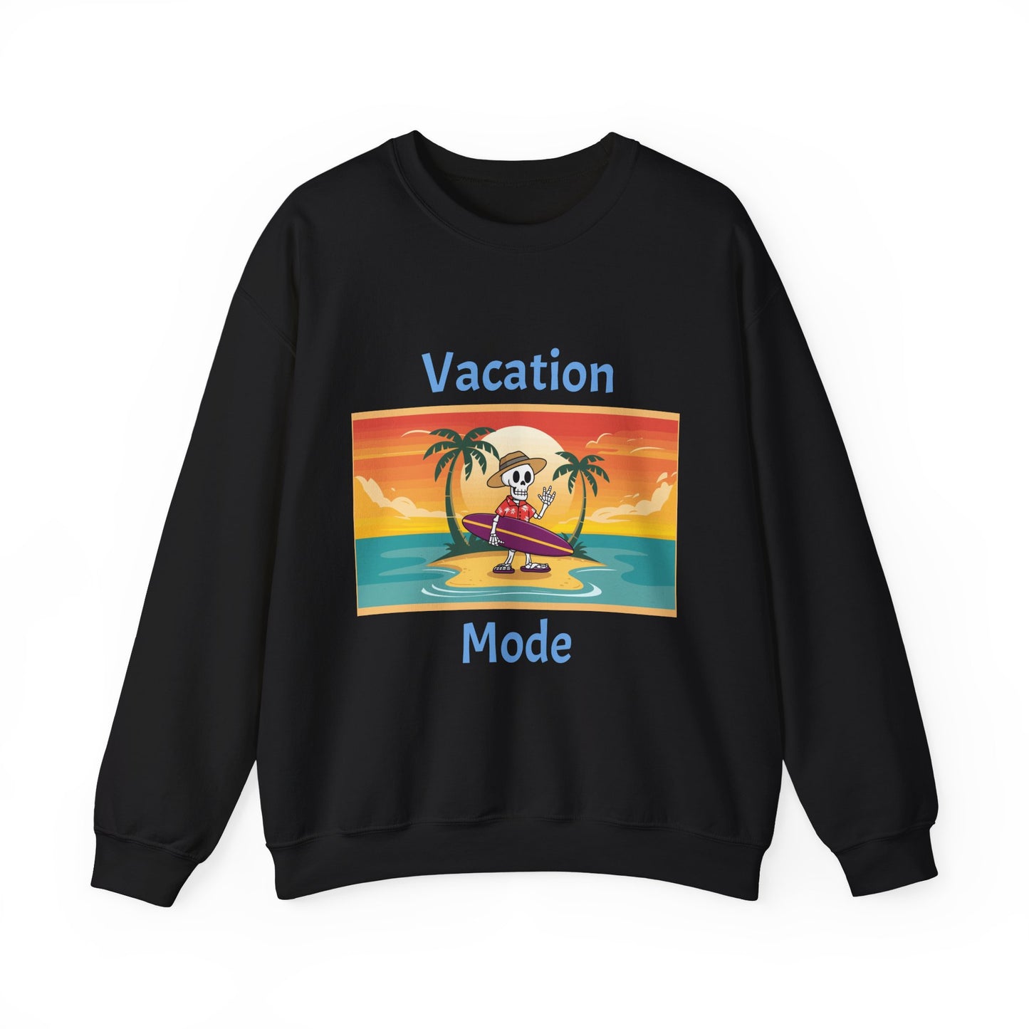 Vacation Mode Unisex Heavy Blend™ Crewneck Sweatshirt