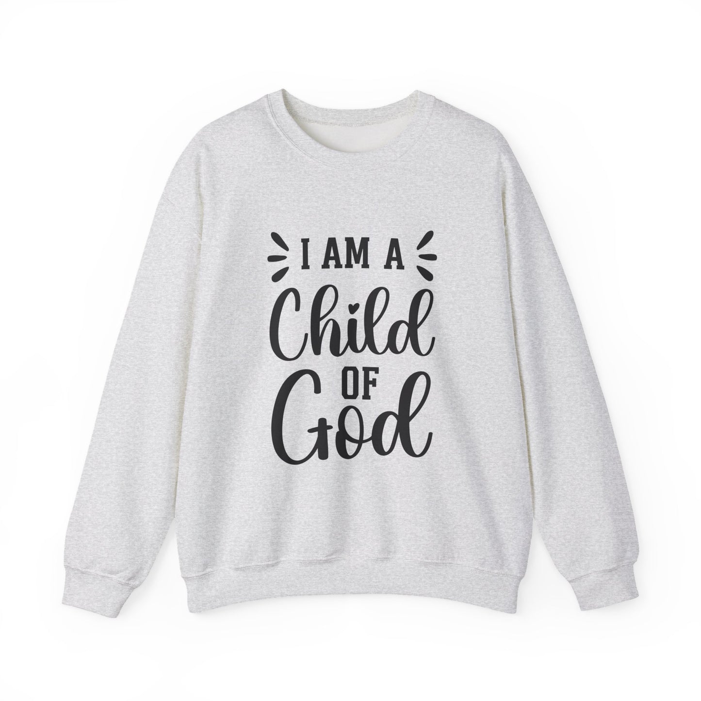Inspirational Crewneck Sweatshirt - Perfect as a Gift for Faith, Christmas, Church Events, Comfortable Daily Wear, Relaxed Style