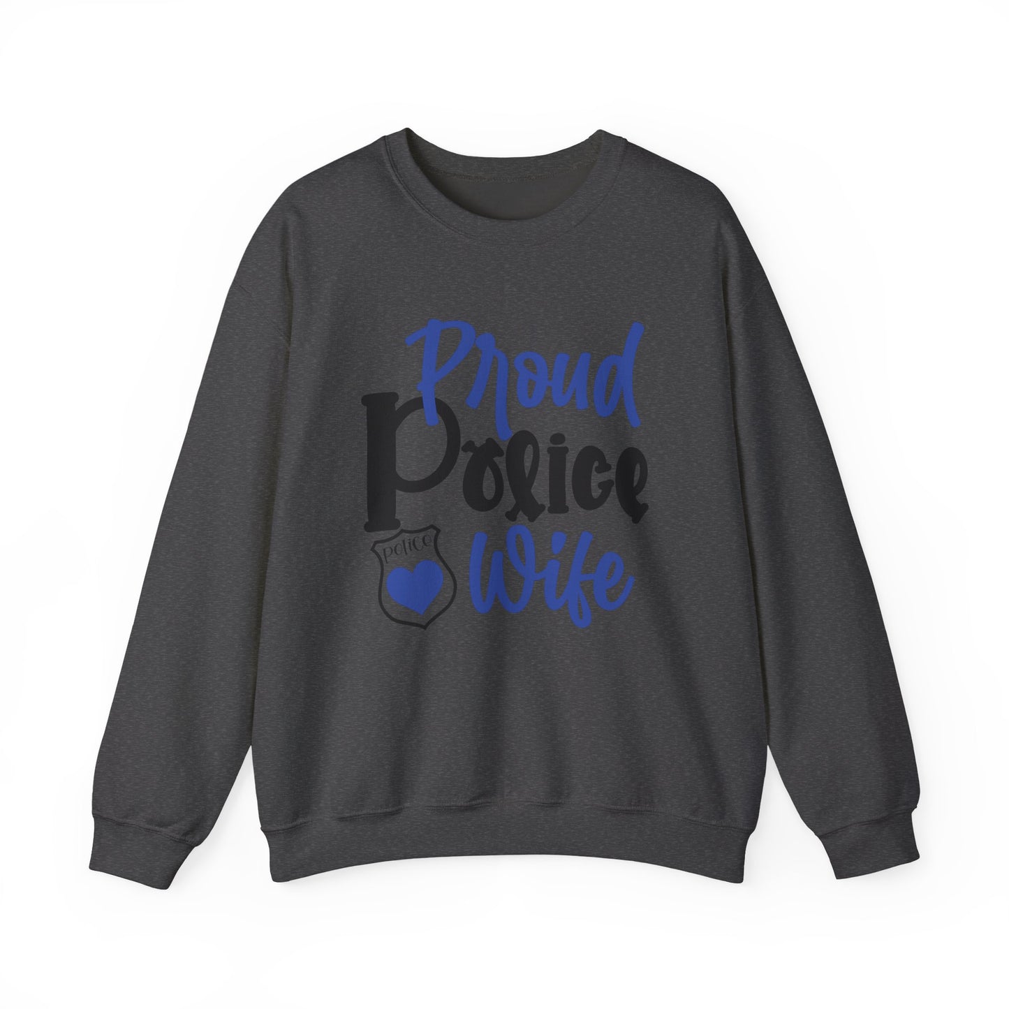 Proud Police Wife Sweatshirt | Unisex Heavy Blend Crewneck | Perfect Gift for Police Families, Law Enforcement Support, Cozy Everyday [...]