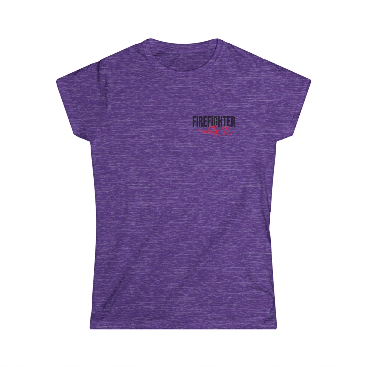 Women's Firefighter Tee | Inspired Apparel for Her | Perfect Gift for Firefighting Moms & Wives | Bold Statement Shirt