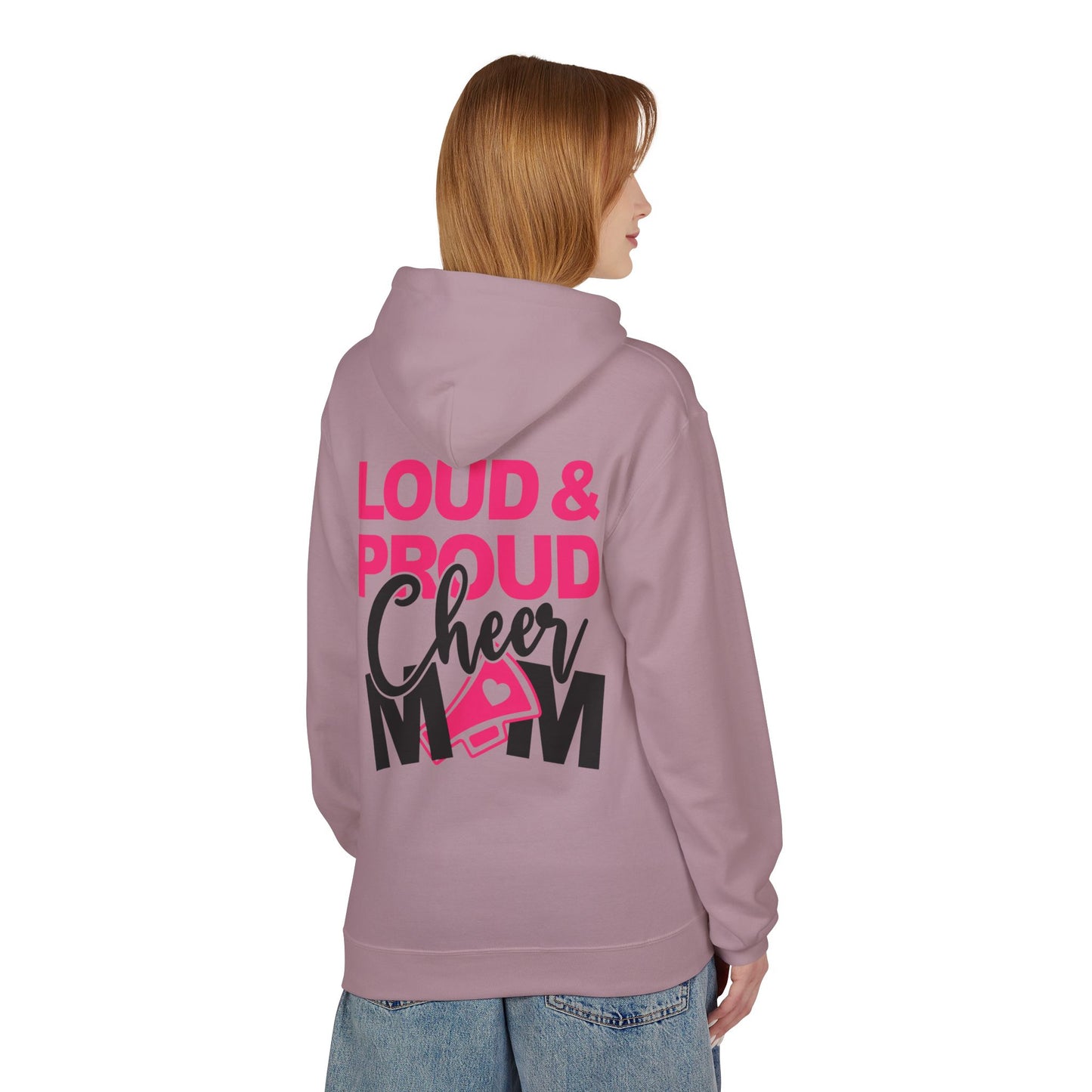 Cheer Mom Hoodie - Loud & Proud Cheerleading Sweatshirt, Gift for Cheer Parents, Comfortable Sportswear, Perfect for Game Days, Cheer [...]