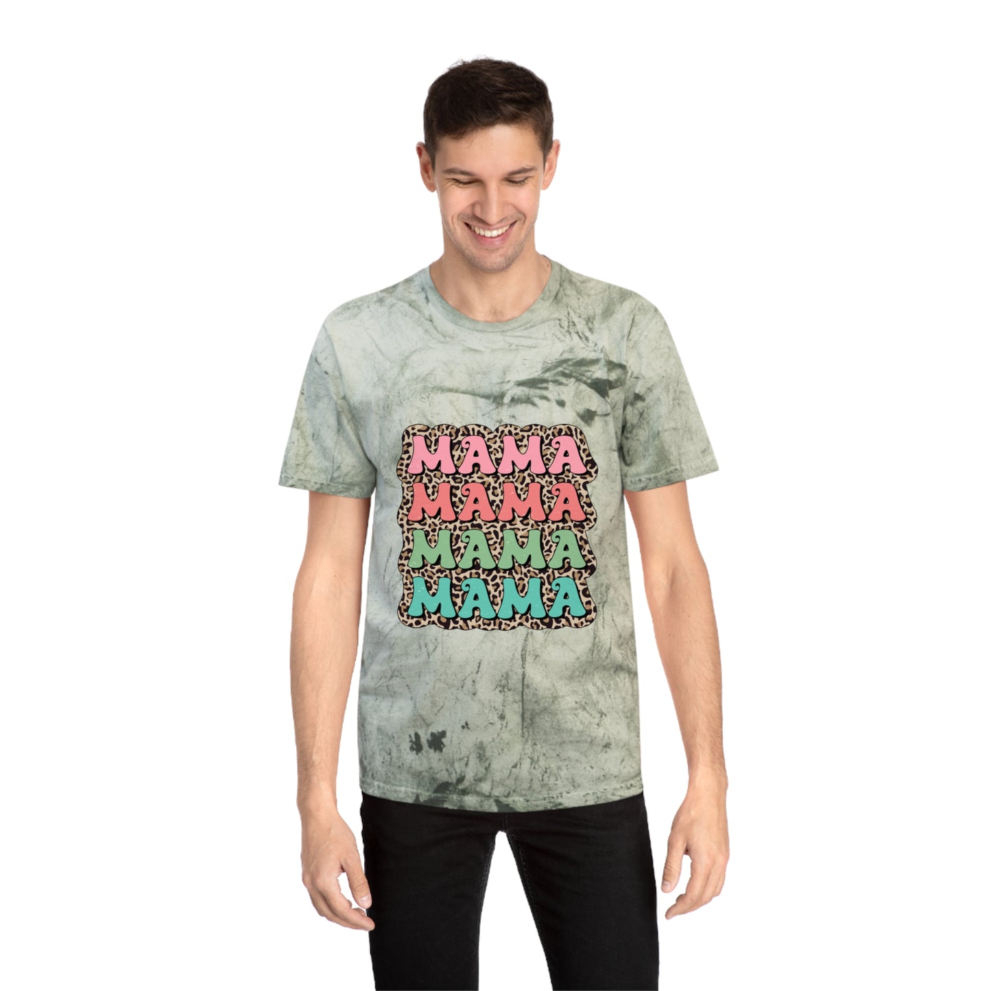 Color Blast Mama T-Shirt - Fun & Trendy Unisex Tee for Moms