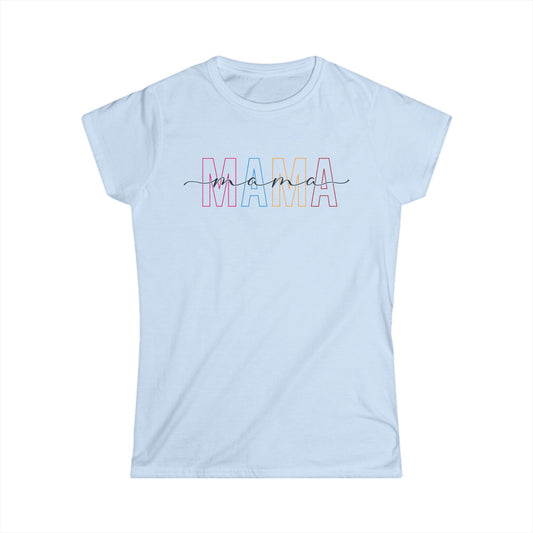 Mama Softstyle Tee - Stylish Women's T-Shirt for Moms