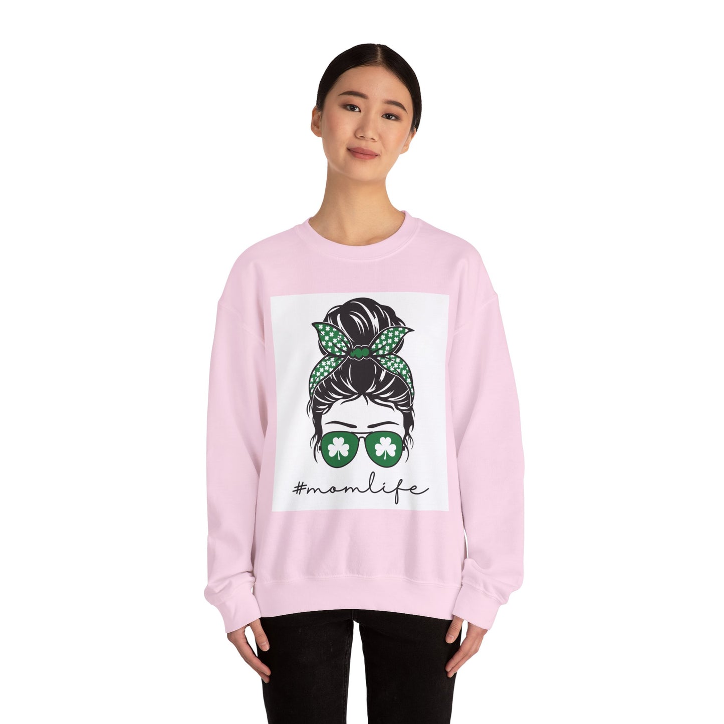 St. Patrick's Day #MomLife Sweatshirt