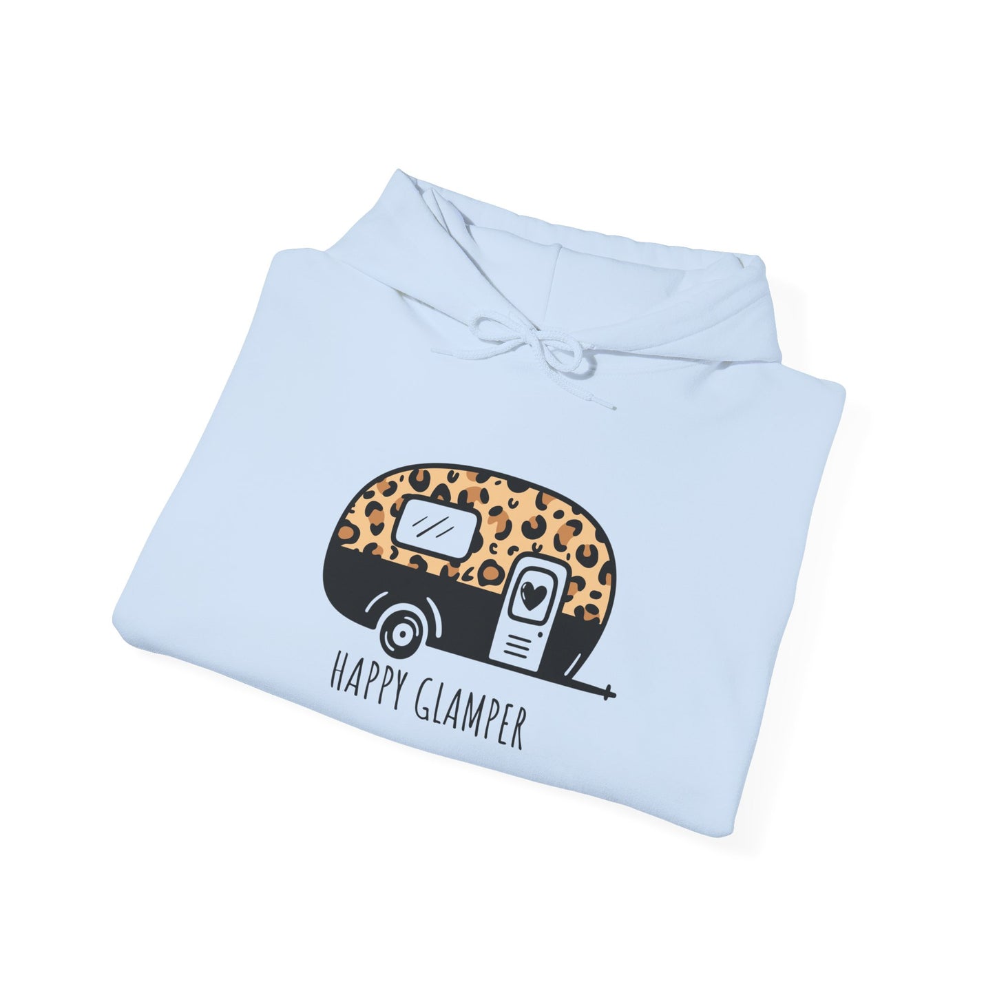 Happy Glamper Unisex Hoodie - Cozy Camping Sweatshirt