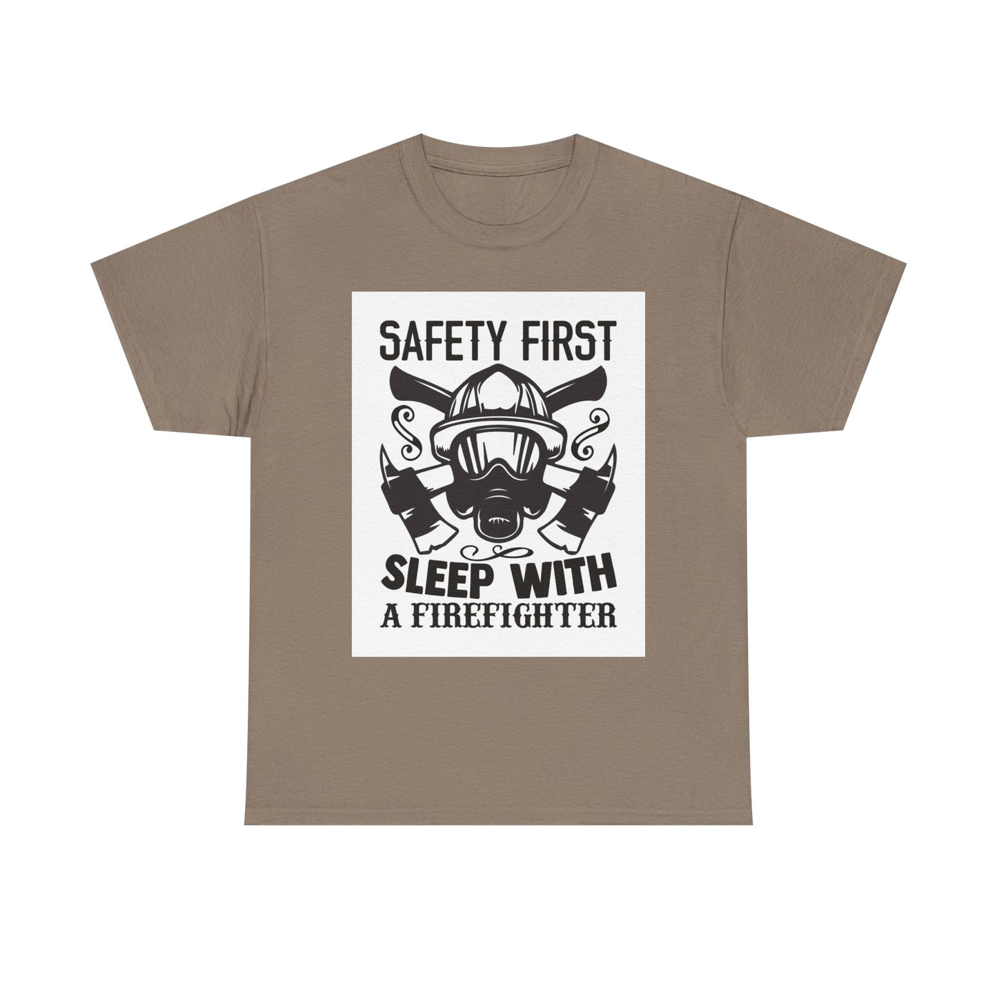 Safety First Firefighter Unisex Heavy Cotton Tee