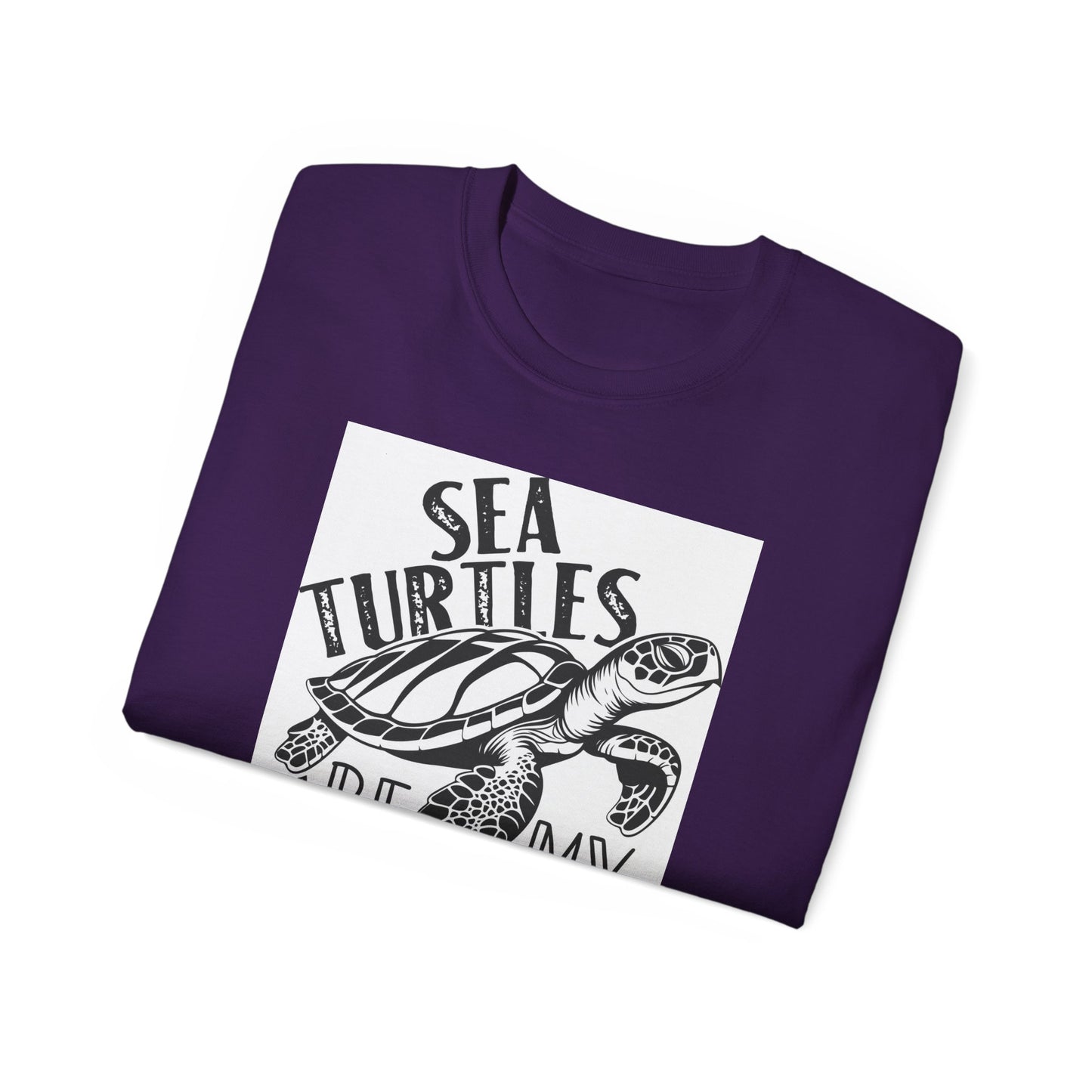 Sea Turtles Spirit Animal Unisex Ultra Cotton Tee - Eco-Friendly Nature Shirt