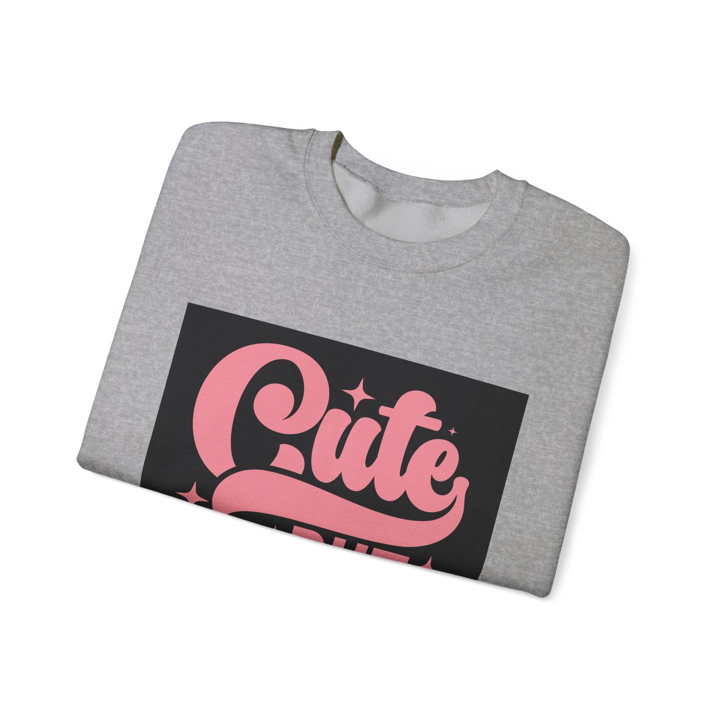 Cute But Feral Unisex Heavy Blend Crewneck Sweatshirt - Cozy & Stylish