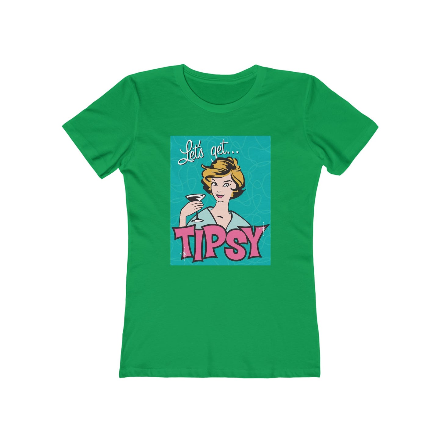 Tipsy Vibes T-Shirt for Women, Cute Funny Tee, Party Shirt, Gift for Friends, Casual Wear, Birthday Present, Girls Night Out