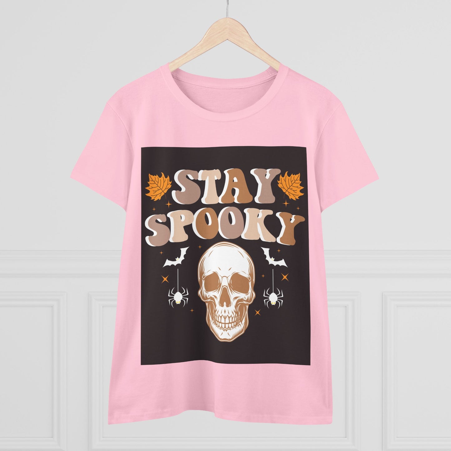 Stay Spooky Women's Tee - Halloween Shirt, Fall Fashion, Graphic Tee for Women, Casual Halloween, Spooky Season Outfit