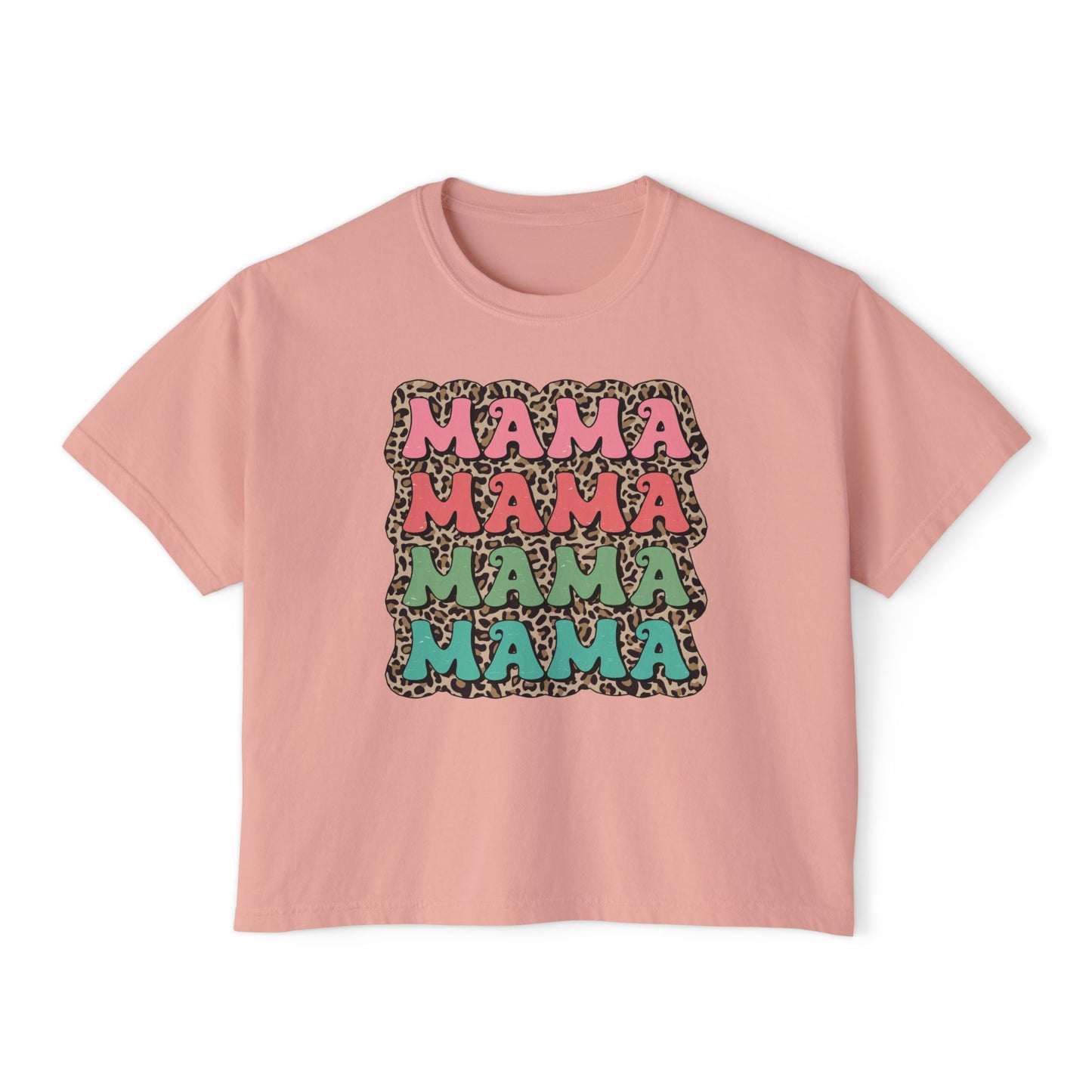 Mama Graphic Boxy Tee - Trendy Women's Apparel