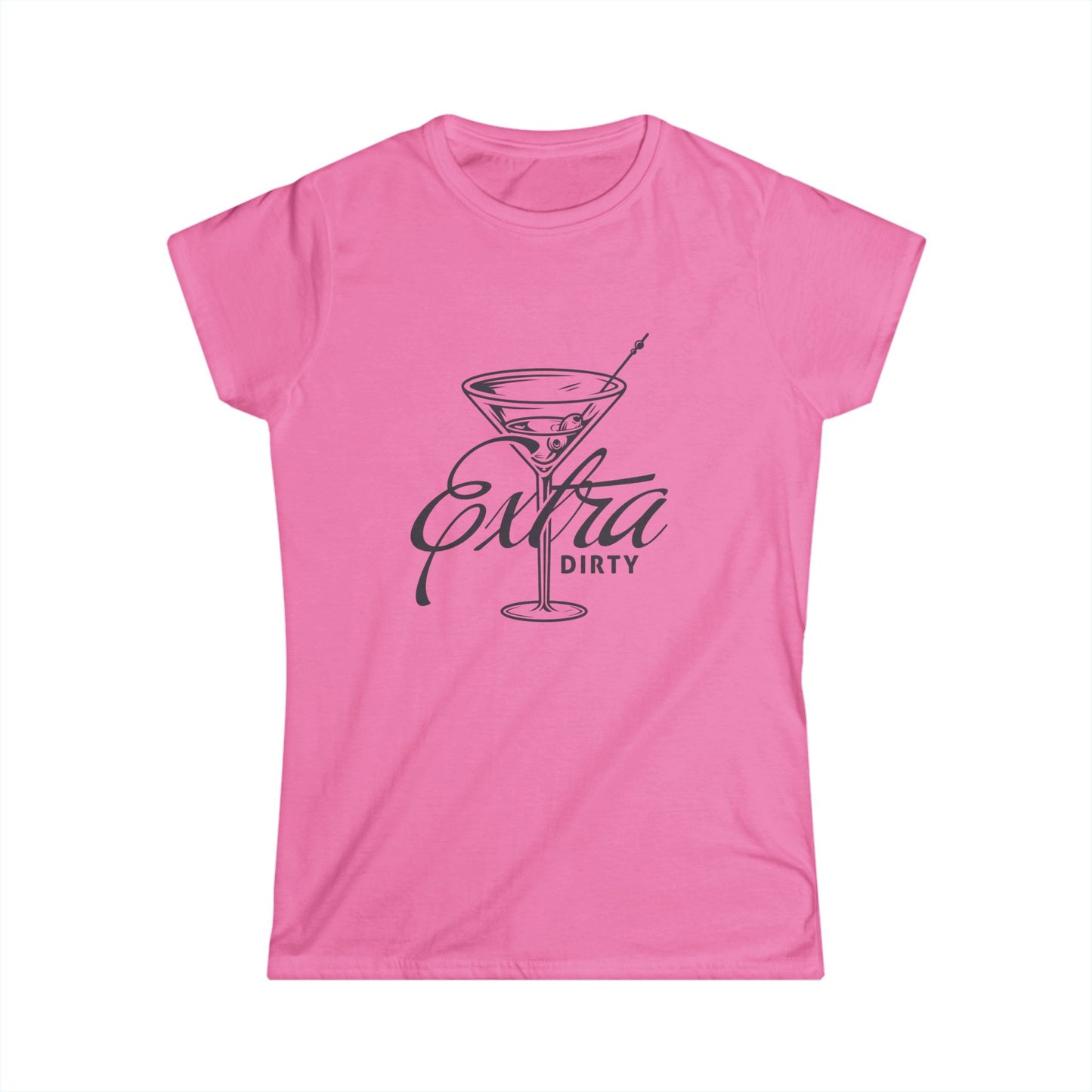 Extra Dirty Martini Women's Tee | Cute Cocktail Shirt | Funny Party T-Shirt, Girls Night Out, Gift for Bartenders, Birthday Gift