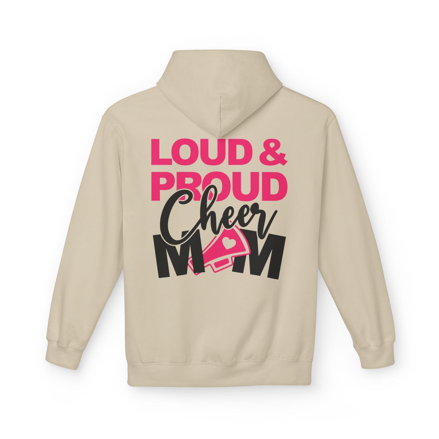 Cheer Mom Hoodie - Loud & Proud Cheerleading Sweatshirt, Gift for Cheer Parents, Comfortable Sportswear, Perfect for Game Days, Cheer [...]