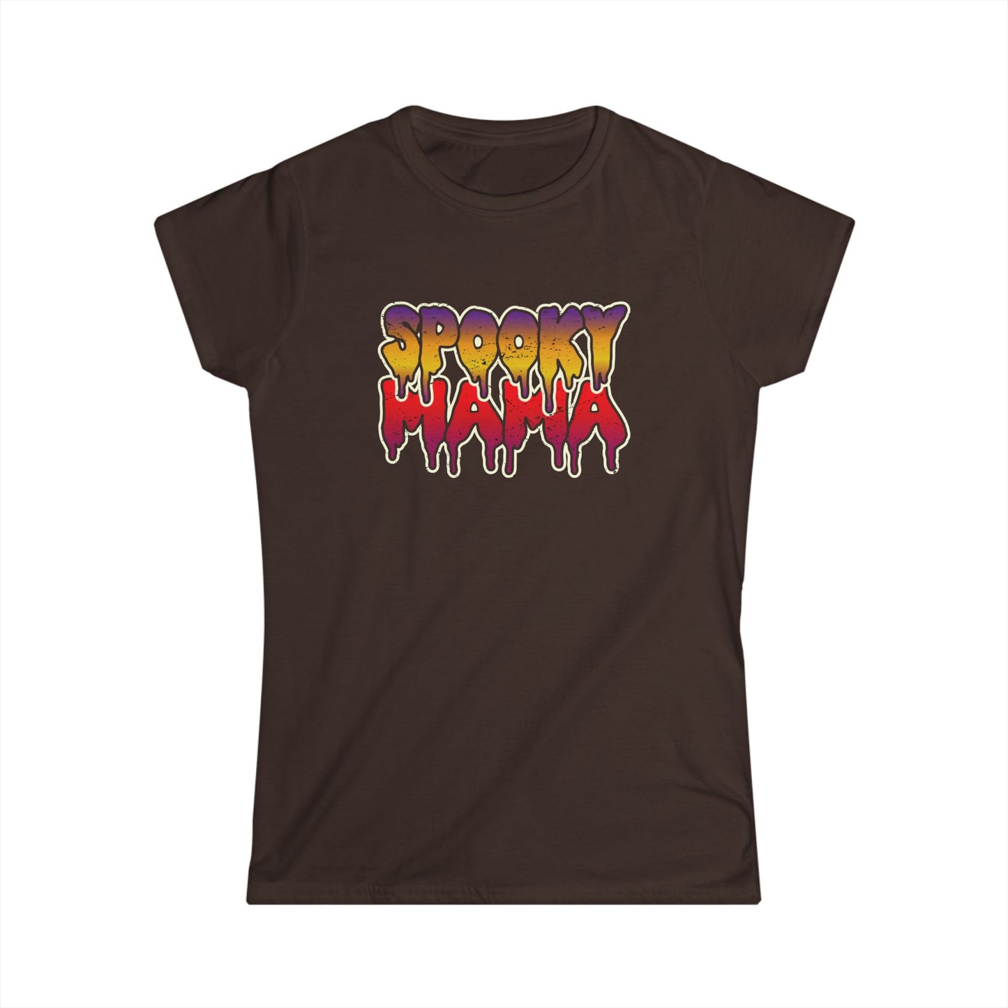 Spooky Vibes Tee, Halloween Shirt, Women's Graphic Tee, Fun Casual Wear, Unique Gift for Her