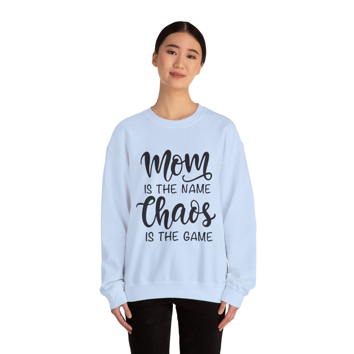 Mom Chaos Game Crewneck Sweatshirt - Perfect Gift for Moms