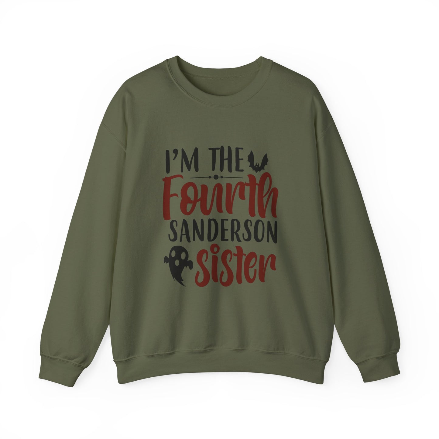 Spooky Sister Sweatshirt, Cozy Halloween Crewneck, Sanderson Sisters Gift, Unisex Fall Fashion, Cute Family Sweatshirt