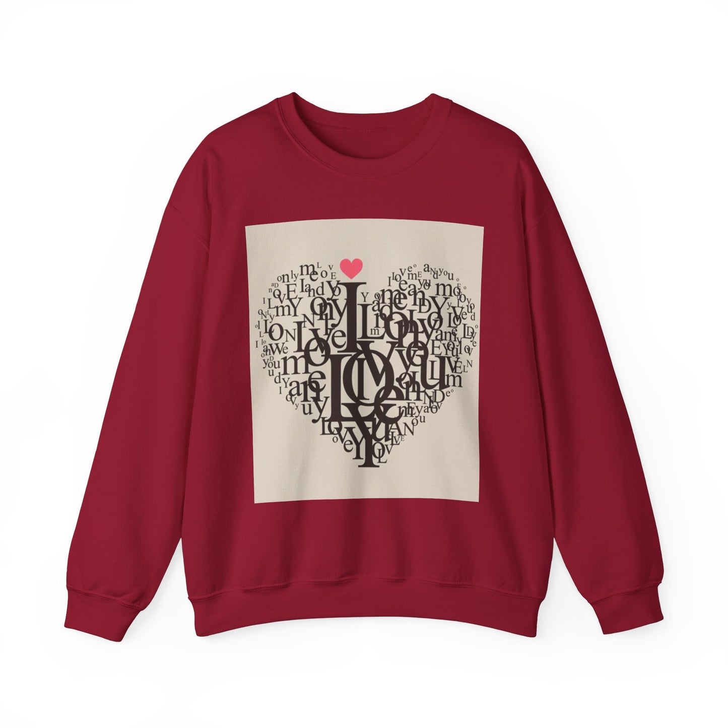 Heartfelt Love Sweatshirt - Unisex Heavy Blend™ Crewneck for Comfort and Connection