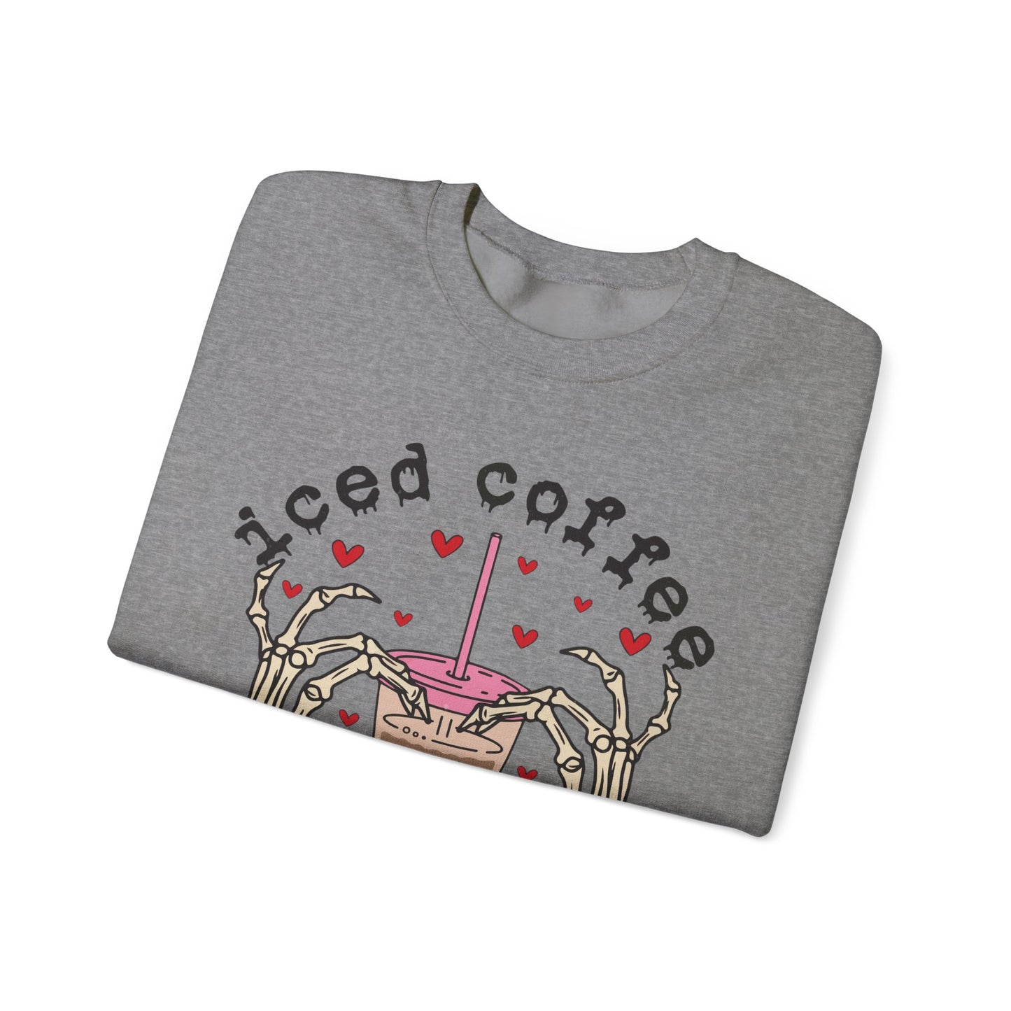 Iced Coffee Forever Unisex Crewneck Sweatshirt