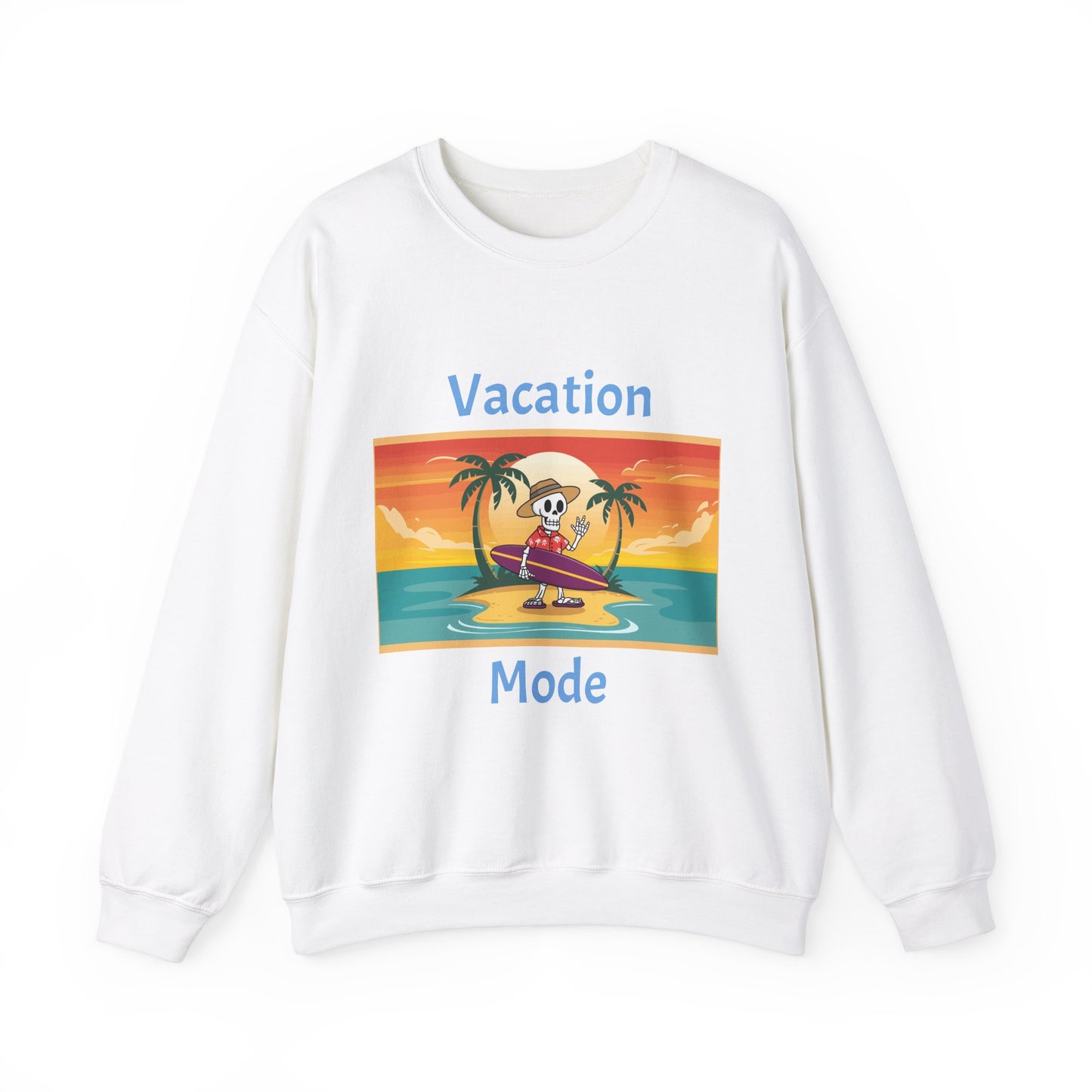 Vacation Mode Unisex Heavy Blend™ Crewneck Sweatshirt