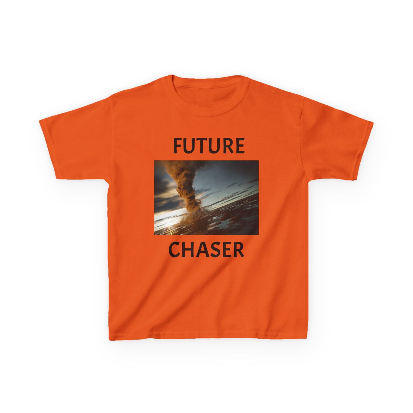 Kids Future Chaser Tornado Tee - Exciting Cotton T-Shirt for Young Adventurers