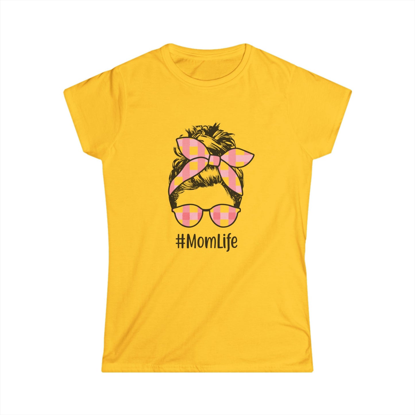 #MomLife Women's Softstyle Tee - Perfect Gift for Moms
