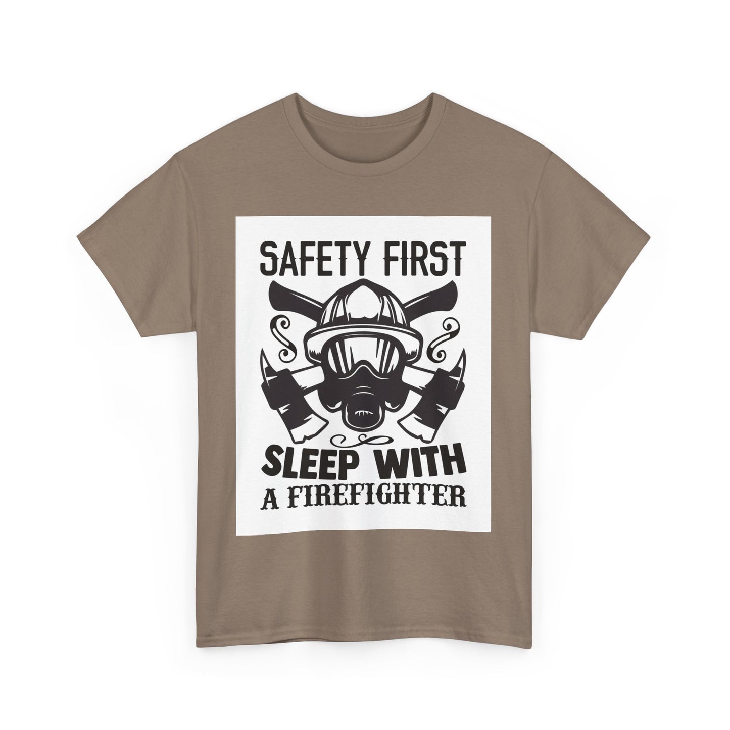 Safety First Firefighter Unisex Heavy Cotton Tee