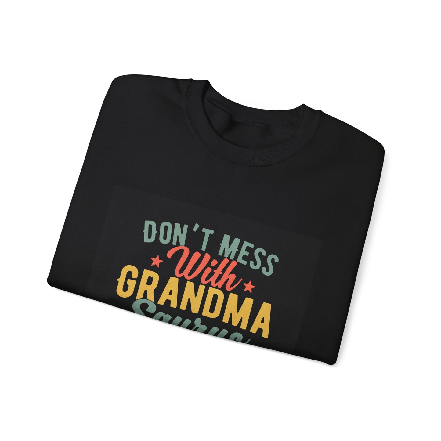 Funny Grandma Saurus Crewneck Sweatshirt