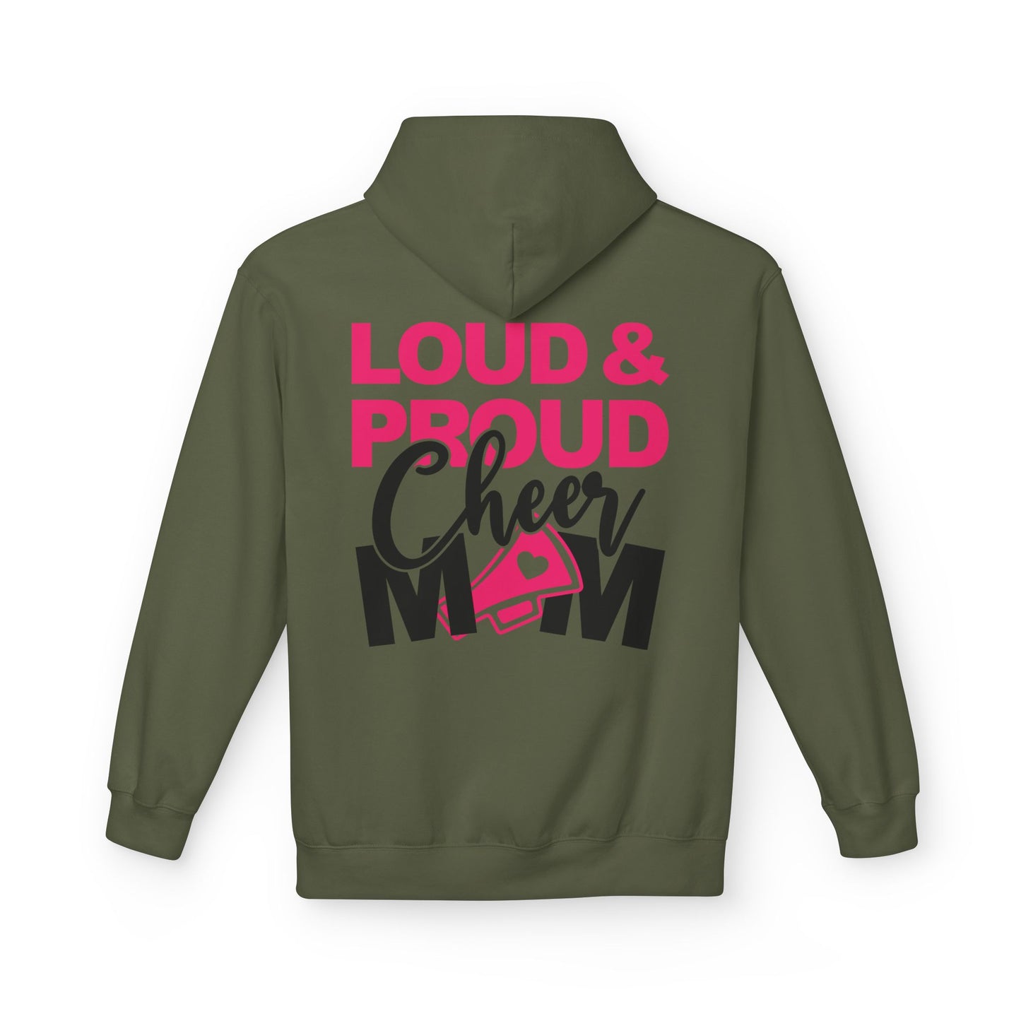 Cheer Mom Hoodie - Loud & Proud Cheerleading Sweatshirt, Gift for Cheer Parents, Comfortable Sportswear, Perfect for Game Days, Cheer [...]